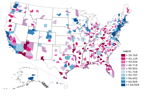 Major cities with the lowest crime rates in USA